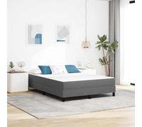 Materasso in Schiuma Memory 140 x 200 cm Grigio Chiaro Raffreddante Tessuto in Poliestere Design Moderno Ideale per Camera da Letto Capacità di Supporto Due Persone Materasso Matrimoniale Confortevol