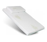 Materasso Kiby per Culla Chicco Next2Me in Aloe Vera + Cuscino Kiby in Aloe Vera