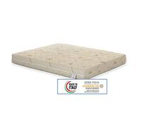 Materasso Lattice 100% Singolo modello NUVOLA misura 85x190 con sette zone di portanza differenziata, rivestimento sfoderabile anallergico antiacaro.