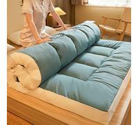 Materasso letto futon matrimoniale e singolo pieghevole e arrotolabile. Futon giapponese trapuntato salvaspazio bed Per una comoda e pratica esperienza di sonno,1.2m*2m