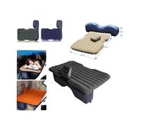 TrAdE shop Traesio - Materasso Letto Gonfiabile Airbed Per Auto Sedile Posteriore Macchina Con Pompa
