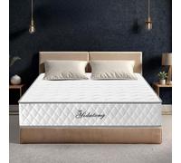 Materasso Matrimoniale 140x190, Materasso Ibrido con Molle Insacchettate e 9 Zone di Sostegno, OEKO-TEX, Ortopedico, Ergonomico, Materiali Ipoallergenici, Migliora la Qualità del Sonno, Alto 30 cm