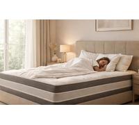Materasso matrimoniale 160x190x25 Misure Personalizzabili MED Anallergico e Ipoallergenico, Nuova tecnologia Confort Premium Ortopedic Med Made in italy, Memory Foam materassi matrimoniali