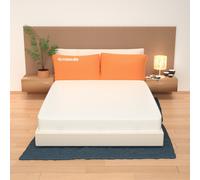 MiaSuite Materasso Matrimoniale 160x200, Alto 14 cm - Rivestimento Aloe Vera, Waterfoam, Pieghevole | Plus H14 - Plus_160x200x14