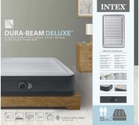 Materasso matrimoniale gonfiabile con pompa automatica 191 × 137 cm INTEX