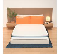MATERASSO MATRIMONIALE KING SIZE 180X200 ALTO 14 CM MEMORY FOAM 3 CM 9 ZONE SOFT