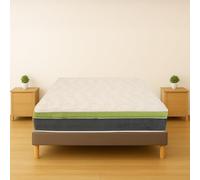 Materasso Matrimoniale MemoGreen Memory 3 Strati 160x190 H26 Sfoderabile | Tessuto traspirante | Antiacaro, Anallergico e Antibatterico | Struttura indeformabile Made in Italy (Altezza: 26cm, 160x190)