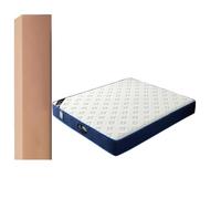 Materasso medio rigido in una scatola, 12 cm di spessore, 180 x 200 cm, molle insacchettate e memory foam, double-face, per l'inverno/estate, comfort di supporto, design durevole e traspirante.