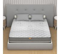 MiaSuite Materasso Una Piazza e Mezza in Memory 120x190 alto 25 cm, 9 Zone di Supporto Differenziato, Ortopedico, Anallergico, Traspirante, Rivestimento Pure By Heiq, 100% Made in Italy | Aqua