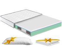 Materasso Memory e Molle 1 piazza e mezzo 130x190 cm H25 Dispositivo Medico 1 Dormidea Deluxe