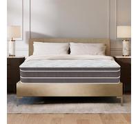 Materasso Memory Matrimoniale 140x190 cm | Altezza 28cm | Ortopedico | Alleviamento dei Punti di Pressione | Anallergico e Antibatterico | Traspirante | 10 zona Ergonomico| Certificato Oek-Tex