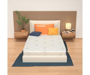 Materasso Multionda alla Francese 140x200 Alto 25 cm Memory, Sfoderabile | Piuma