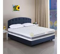 Materasso ORTOPEDICO alto 23Cm con 800 molle insacchettate indipendenti e 5cm MEMORY a ZONE, DISPOSITIVO MEDICO, PROMO 2 cuscini Memory, fascia 3D e fibre Naturali, matrimoniale 160x190 cm