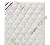 Materasso per bambini in cotone organico - 60x120x10 cm - 100% cotone - Rivestimento sfoderabile - Nessun trattamento chimico