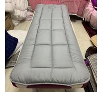 Materasso per Lettino da Massaggio Antiscivolo con Testa Quadrata, con/Senza Foro per Il Respiro, Copriletto Spa, Protezione per Salone di Bellezza, Accessori per Massaggi in Tin, Grey2, 70x190cm