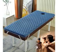 Materasso per Lettino da Saldi Bellezza, Topper in Memory Foam per Lettino da Massaggio con Foro per il Respiro, Cuscino Antiscivolo per Lettino, Cuscinetto Protettivo per Accessori da Massaggio/7Cm/2
