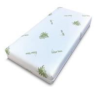 Materasso per Lettino Kiby in Aloe Vera 115 x 55 x 8h cm