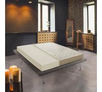 Materasso piazza e mezza Daria, Materasso in Waterfoam, 100% Made in Italy, Anti acaro e Anallergico, Cm 120x190h14