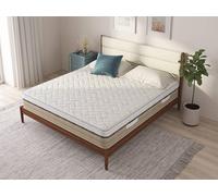 Materasso piazza e mezza Fenice, Supporto per il riposo, Materasso per camera da letto, Sostegno per il sonno, Made in Italy, 120x200 h25 cm, Bianco