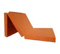 Materasso pieghevole emergenza 195 x 65 x 8 cm (arancione 1333)