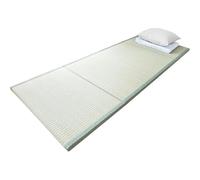 Materasso pieghevole for dormire, tatami, stuoia di paglia, arredamento for la casa, tappetino da yoga, materasso di paglia tradizionale(75x200x3.5cm)