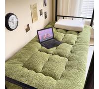 Materasso pieghevole - futon blu pieghevole a 12 posti per dormire a pavimento, king size a tre pieghe Pack and Play, tappetini in stile giapponese queen con design arrotolabile