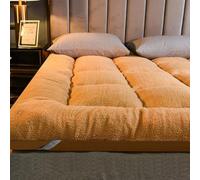 Materasso pieghevole - futon blu pieghevole a 12 posti per dormire a pavimento, king size a tre pieghe Pack and Play, tappetini in stile giapponese queen con design arrotolabile