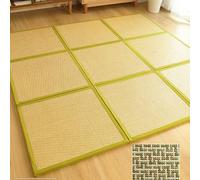 Materasso pieghevole giapponese, tappetino futon tradizionale, 3,60 x 180 cm, lettino portatile in rattan per la casa, leggero, ideale per campeggio e uso degli ospiti