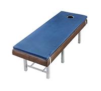 Materasso pieghevole in memory foam con foro traspirante, testa quadrata, futon, per saloni/spa/terapisti, blu navy, 70 x 185 cm, comfort e supporto