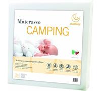 Materasso Pieghevole Italbaby Per Lettino Camping In Fibra Con Fodera In Cotone, Sfoderabile