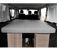 Materasso pieghevole per Renault Trafic, Opel Vivaro e Nissan Primastar Combi Modello (2002-2014) 155x190x8 cm Colore Grigio Camper Van