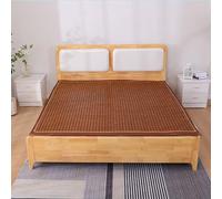 Materasso pieghevole portatile in bambù, leggero e rinfrescante per letti singoli/matrimoniali, ideale per dormitori e viaggi, fornisce supporto con design salvaspazio