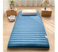 Materasso pieghevole, stile minimalista, morbido cotone, con superficie trapuntata, supporto soffice, leggero e portatile, per camera da letto, dormitorio, studenti, appartamenti, camere degli ospiti