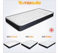 MiaSuite Materasso matrimoniale in Waterfoam | King Size 180x200 alto 22 cm ortopedico e antiacaro | Summit