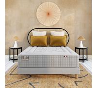 Materasso Premium ibrido, 1252 molle, supporto semi-rigido, superficie morbida Beige 140 x 200 cm