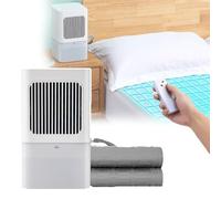 Materasso Raffreddato Ad Acqua (160×70 Cm), Regolabile in 3 Velocità, Serbatoio Dell'acqua Visibile Da 2 Litri, Per Chi Dorme Caldo E Sudorazione Notturna, Dormitorio Per Studenti,160×70CM