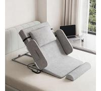 Materasso Regolabile, Supporto per La Schiena per Sedersi, Cuscino Medico,Supporto Regolabile per La Schiena per Sedersi, per Il Supporto di Collo, Testa E Vita.,Grigio