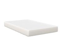 Materasso Rettangolare Panna 120 X 200 cm Con Tecnologia del Gel Refrigerante | Uso Interno Costruzione in Schiuma Sintetica Ideale per Camere da Letto per Adulti Stile Moderno e Design Pratico Singo