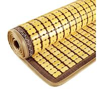 Materasso rinfrescante in bambù, letto portatile in bambù, stile Mahjong, per rimanere freschi e comodi tutta la notte, soluzione per dormire traspirante ed ecologica