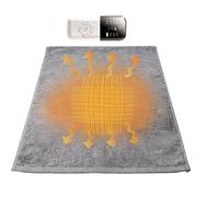 Materasso riscaldante, lavabile in lavatrice con timer, per casa, camera da, dormitorio, viaggi, uomini, donne, adulti, anziani, studenti universitari