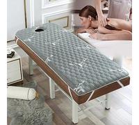 Materasso rotondo in memory foam per letto spa, con design antiscivolo e foro per respirare, 70 x 180 cm, 6 cm, ideale per tavolo e accessori per letti di bellezza