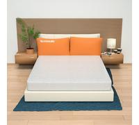 MiaSuite Materasso Sfoderabile 140x190 cm Alla Francese - Alto 18 cm, Waterfoam, Anallergico, Antiacaro, Traspirante | Sim - Sim_140x190x18