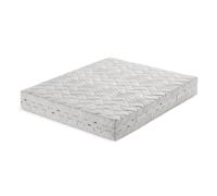 Materasso sfoderabile MADE IN ITALY CRYSTAL con molle insacchettate, 4 cm di Memory Foam a 9 zone, rivestimento in tessuto antiacaro termoregolante e fascia traspirante (Matrimoniale 160x190)