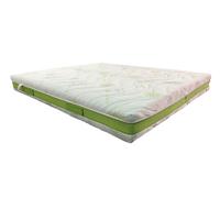 Materasso sfoderabile memory matrimoniale 2 strati 170 x 190 H 23 cm