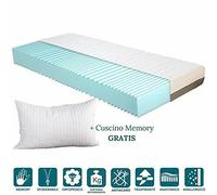Materasso Singolo 85x190 Memory Foam alto 20cm con Cuscino Letto GRATIS
