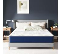 Materasso singolo 90 x 190 x 15 cm in memory foam gel traspirante, sollievo pressione e dolore alla schiena, fermezza