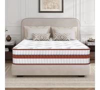 Materasso Singolo 90x190 cm Altezza 24cm, Certificato OEKO-TEX, materasso a Molle e Schiuma, materassi Memory, Media Rigidità H3, Materassi Ortopedico e Ergonomico, Ipoallergenico e Traspirante