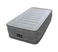 MATERASSO SINGOLO AIRBED CASA 'COMFORT PLUSH' INTEX 99x191x46 COMPLETO DI POMPA