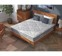 Talamo Italia - Letto alla francese Agnese, Letto contenitore in tessuto, Apertura frontale, Adatto per materasso Cm 140x190, 100% Made in Italy, Grigio