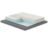 Materasso Singolo in Memory 80x190 cm H24 Valiani Christal